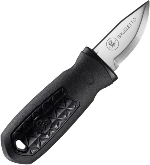 Brusletto Kongla Fixed Blade Black - Compact