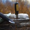 Brusletto Kongla Fixed Blade Black - Compact