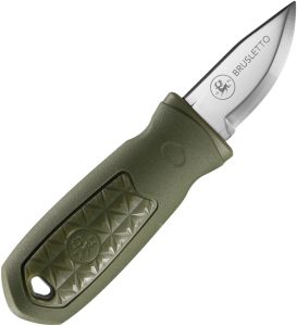 BRU10203.jpg Brusletto Kongla Fixed Blade OD Green 2.13in