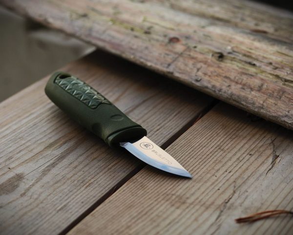 Brusletto Kongla Fixed Blade OD Green 2.13in
