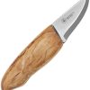 Brusletto Rognald Fixed Blade Knife 1.4116 Stainless Birch Handle