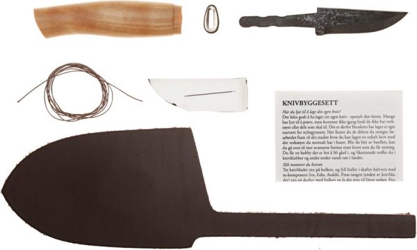 Brusletto Spikkekniv DIY Knife Kit Build