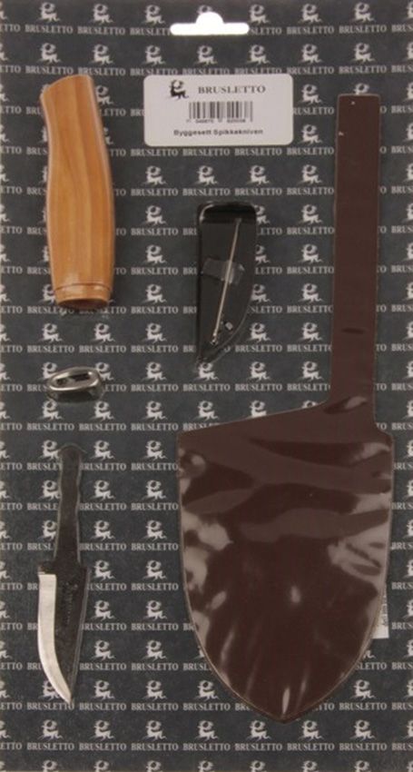 Brusletto Spikkekniv DIY Knife Kit Build