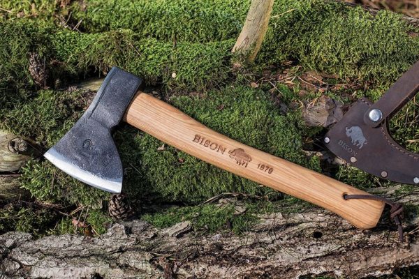 Bison 1879 Hunting Hatchet - Hickory Handle 13in