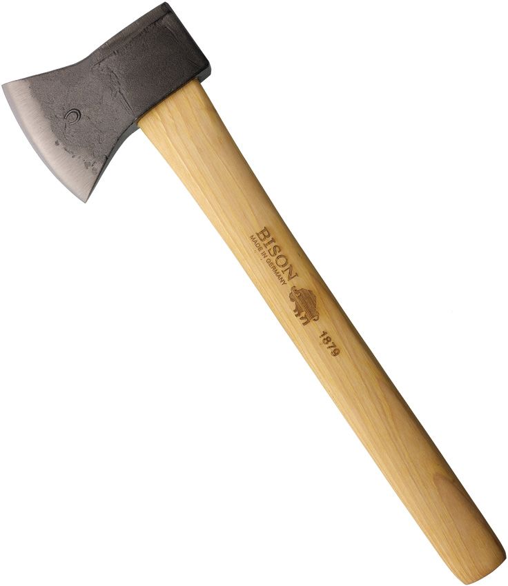 Bison 1879 Throwing Hatchet 16" Hickory Handle w/ Sheath