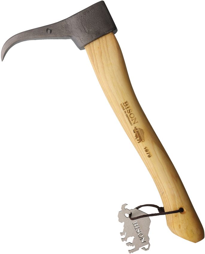 Bison 1879 Hookaroon 15" Steel Blade Hickory Handle