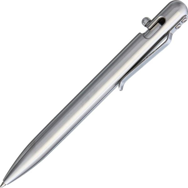 BSTN223.jpg Bastion EDC Bolt Action Pen - Stainless Steel