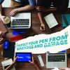 Bastion Felt Pen Case - Blue