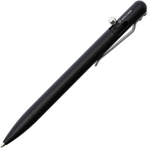 BSTN256B.jpg Bastion Slim Bolt Action Pen Black Aluminum