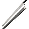 Battle Tested Viking Sword 30" Carbon Steel Double Edge Fixed Blade