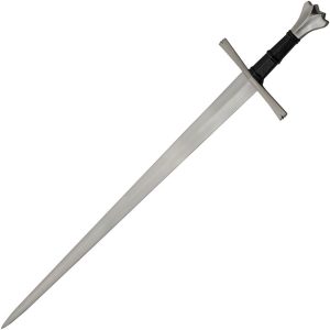 BT2708.jpg Battle Tested Crown Western Medieval Sword 1060HC Steel 33.5"