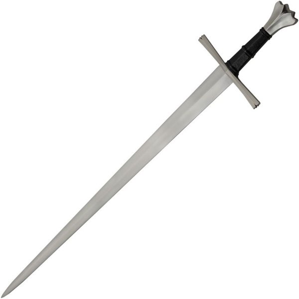 Battle Tested Crown Western Medieval Sword 1060HC Steel 33.5"