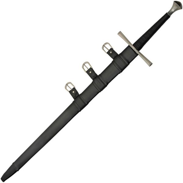 Battle Tested Western Medieval Sword 1060HC Steel 33" Blade