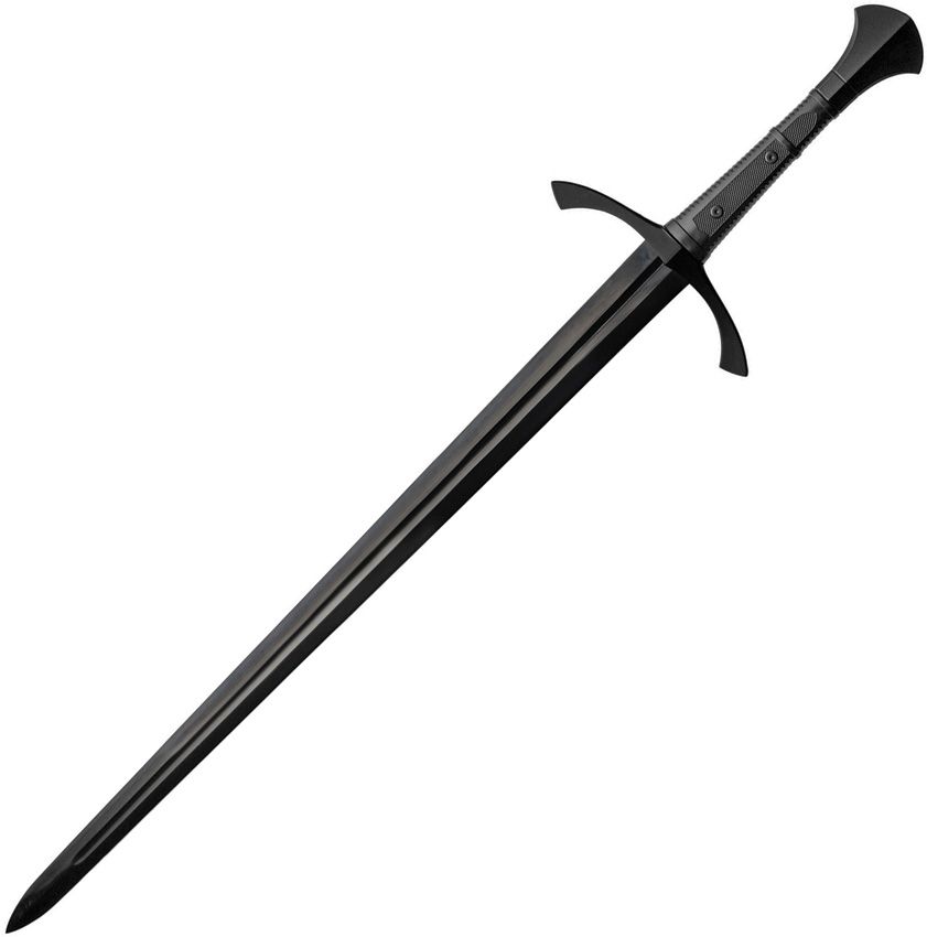 Battle Tested Medieval Dark Knight Sword 34" Black 1065 Carbon Steel