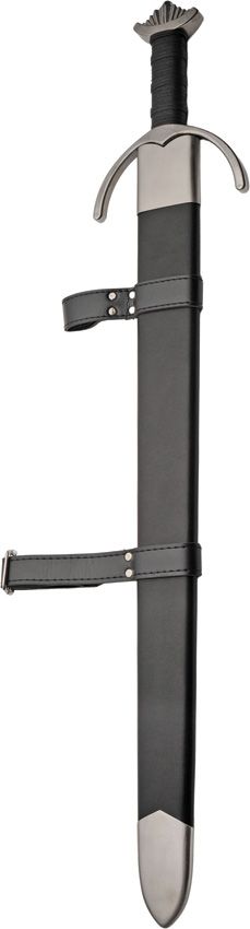 Battle Tested Cawood Viking Sword 27" Satin Steel Blade