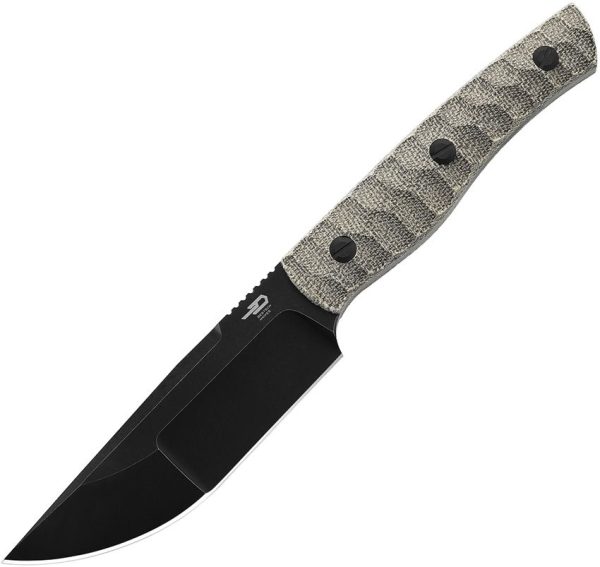 Bestech Heidi Blacksmith 2 Stonewash S35VN Fixed Blade