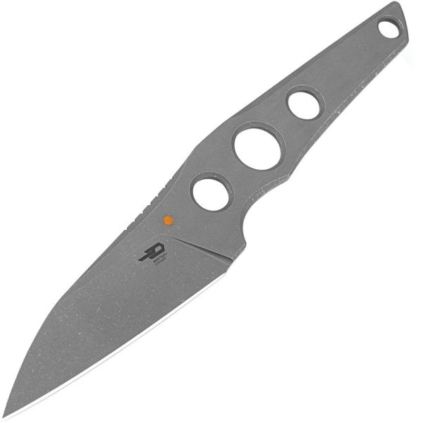 Bestech VK-Core Fixed Blade Acid Wash 14C28N Sandvik