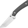 Bestech STEP Fixed Blade D2 Tanto - Black G10