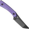 Bestech STEP Fixed Blade D2 PVD Tanto - Purple G10
