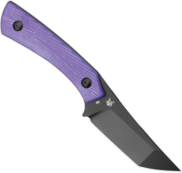 Bestech STEP Fixed Blade D2 PVD Tanto - Purple G10