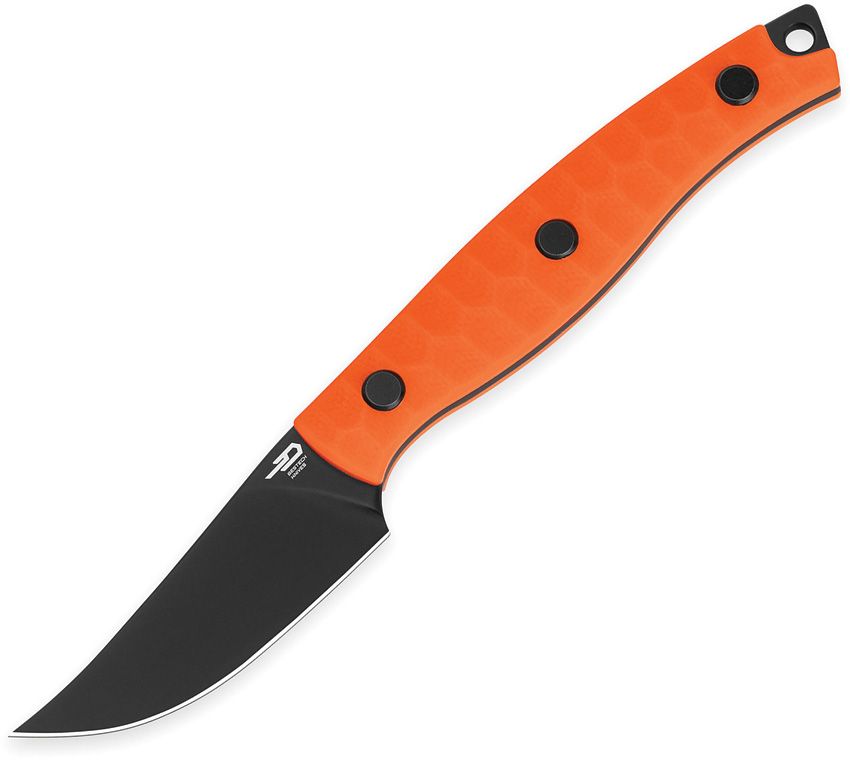 Bestech Heidi Blacksmith 3 Fixed Blade 2.25" Orange