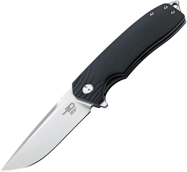 Bestech Lion G10 Linerlock Folding Knife - Black