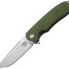 Bestech Lion G10 Linerlock Folding Knife - OD Green
