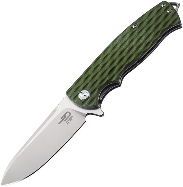 BTKG02B.jpg Bestech Grampus G10 Linerlock Folding Knife - OD Green