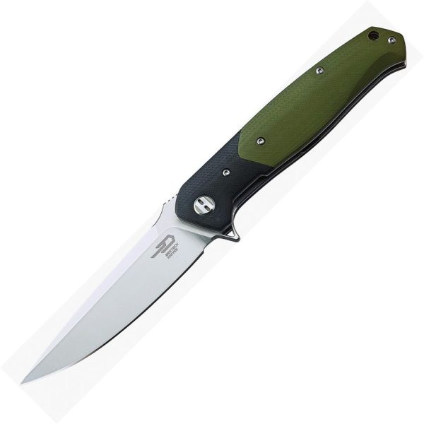 Bestech Swordfish G10 Linerlock - Black/Green