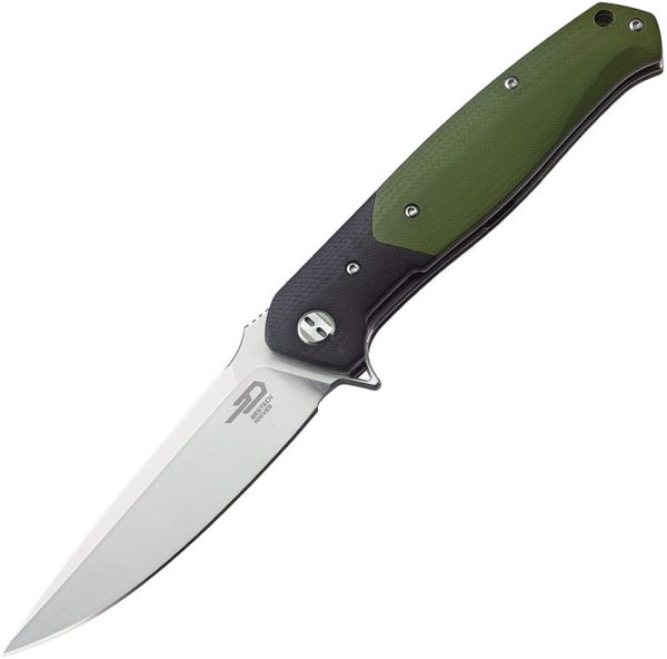 Bestech Swordfish M-Cut Linerlock - Green