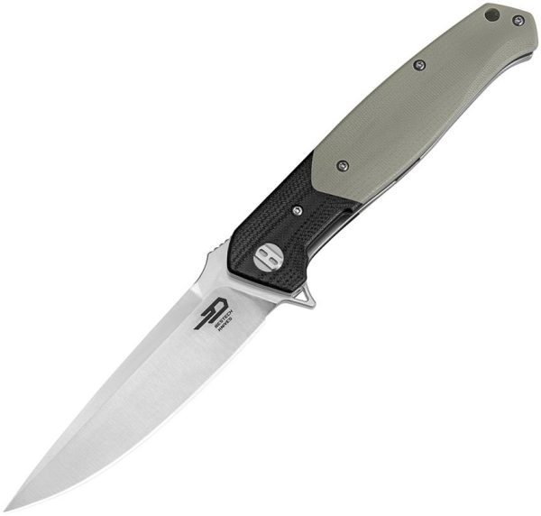 Bestech Swordfish M-Cut Linerlock - Beige