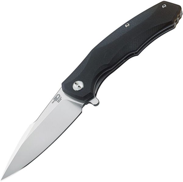 Bestech Knives Warwolf G10 Linerlock Black Folding Knife