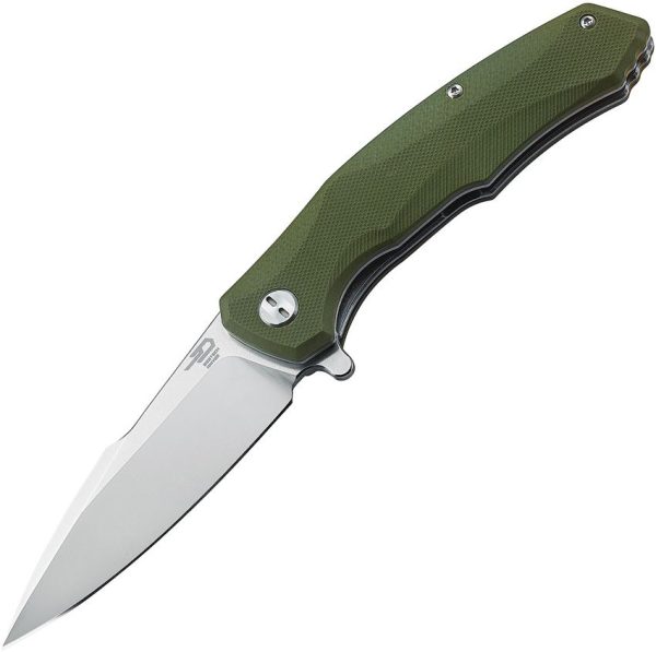 Bestech Knives Warwolf G10 Linerlock OD Green