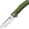 Bestech Knives Scimitar G10 Linerlock Green Satin