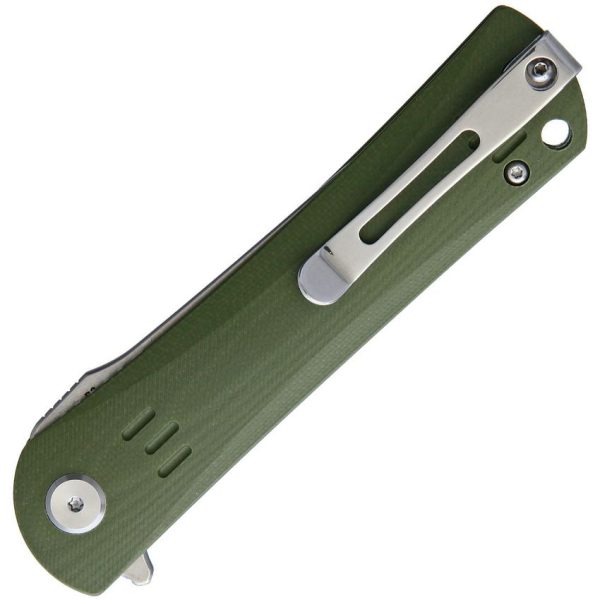 Bestech Kendo G10 Linerlock - Green Tanto D2