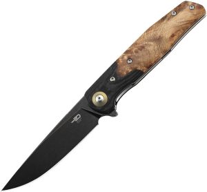 Bestech Knives Ascot Linerlock G10/Wood - 4 inch