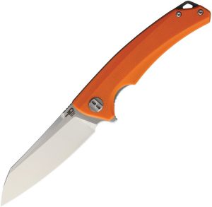 BTKG21D1.jpg Bestech Knives TEXEL Linerlock Orange - D2 Stone