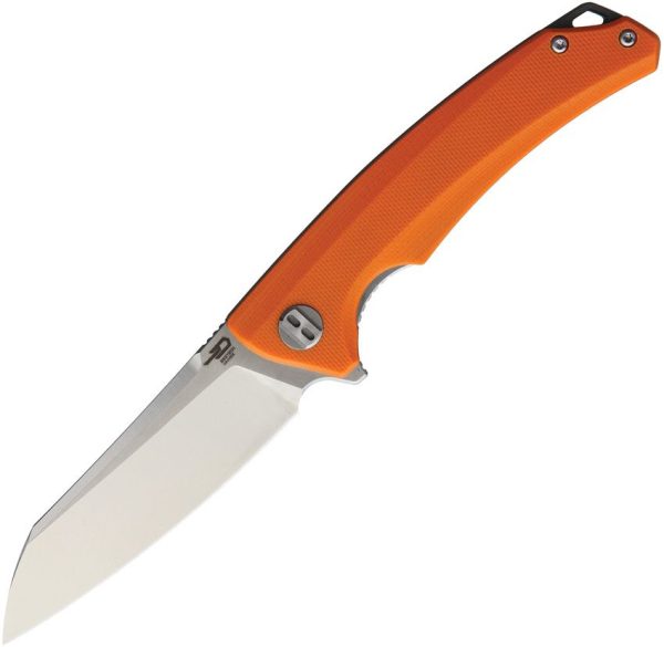 Bestech Knives TEXEL Linerlock Orange - D2 Stone