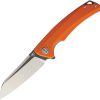 Bestech Knives TEXEL Linerlock Orange - Ti Coated