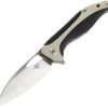 Bestech Komodo Linerlock Folding Knife - Tan G10