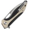 Bestech Komodo Linerlock Folding Knife - Tan G10