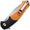 Bestech Penguin Linerlock - Black Orange G10
