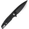 Bestech Fin Linerlock - Black Stonewash 14C28N