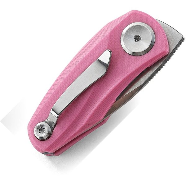 Bestech Tulip Linerlock 14C28N Pink