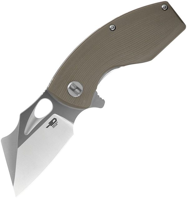 Bestech Knives Lizard Linerlock D2 Beige G10