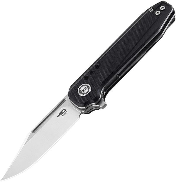 Bestech Knives Syntax Linerlock 154CM Black G10