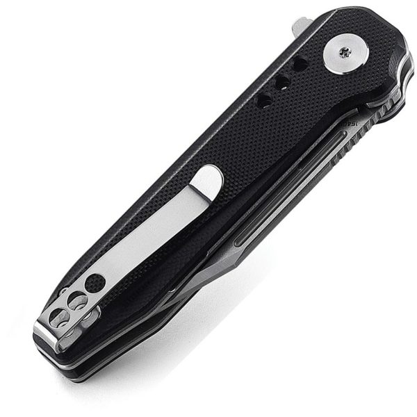 Bestech Knives Syntax Linerlock 154CM Black G10