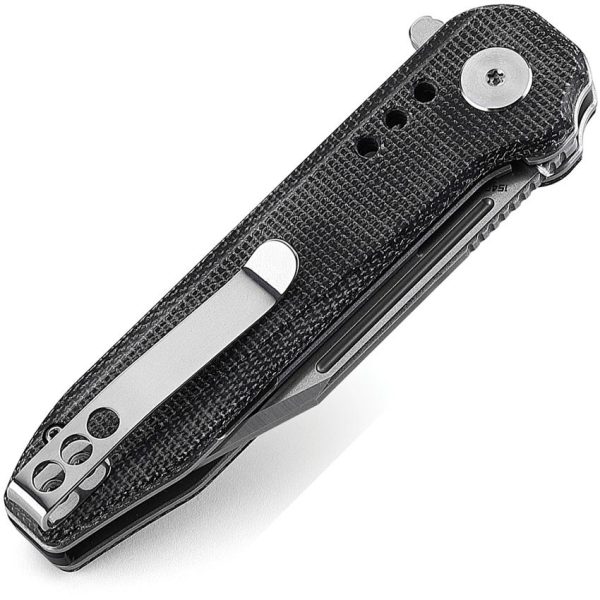 Bestech Knives Syntax Linerlock 154CM Black Micarta