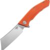 Bestech Knives Cubis Linerlock D2 Orange G10