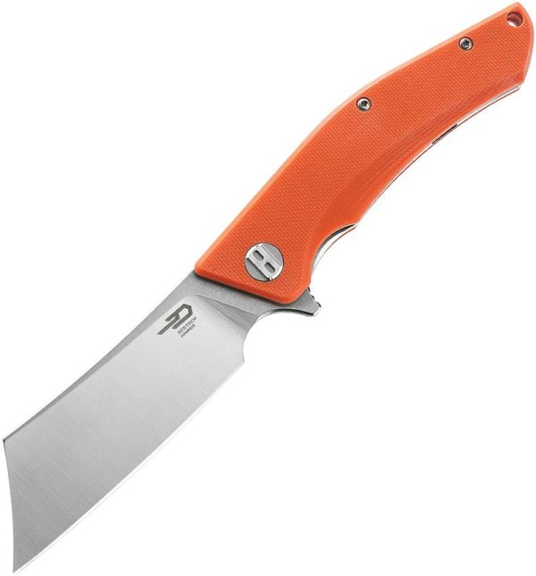 Bestech Knives Cubis Linerlock D2 Orange G10